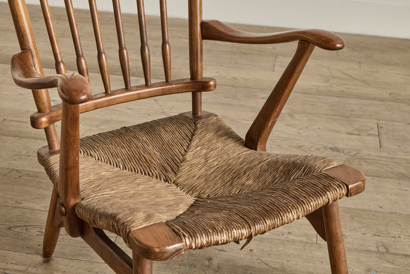 Pair of Dutch Spindle Chairs