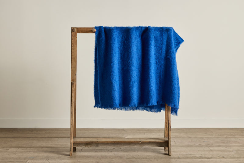 Mohair Throw (Multiple Colors)