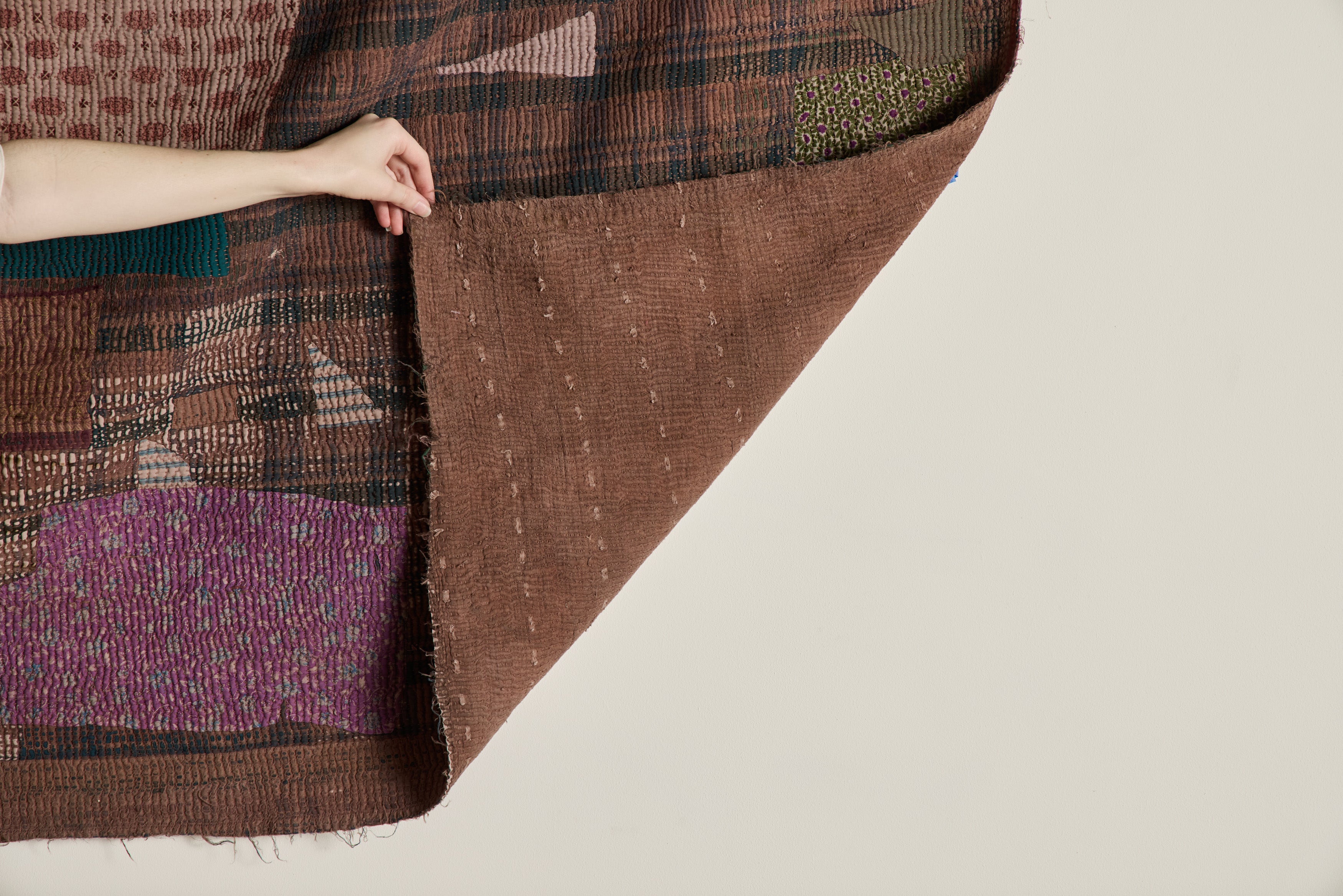 Patchwork Siddhi Quilt, No.13