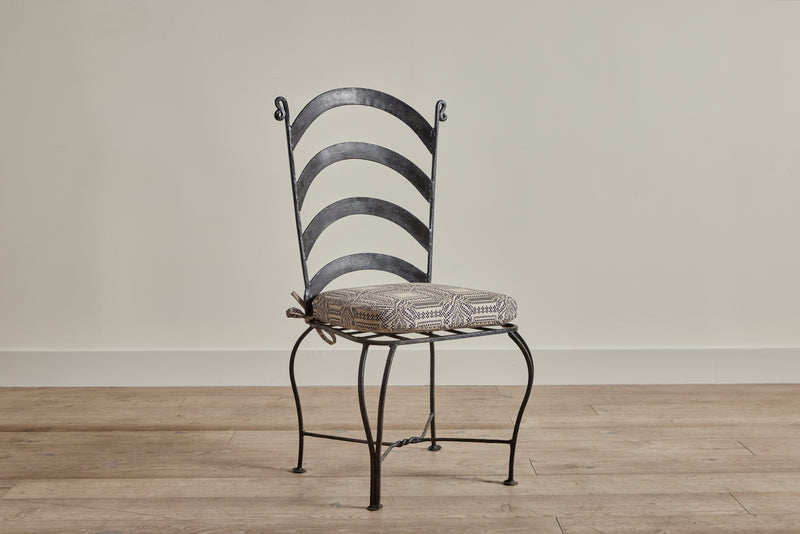 Pair of Iron Outdoor Chairs