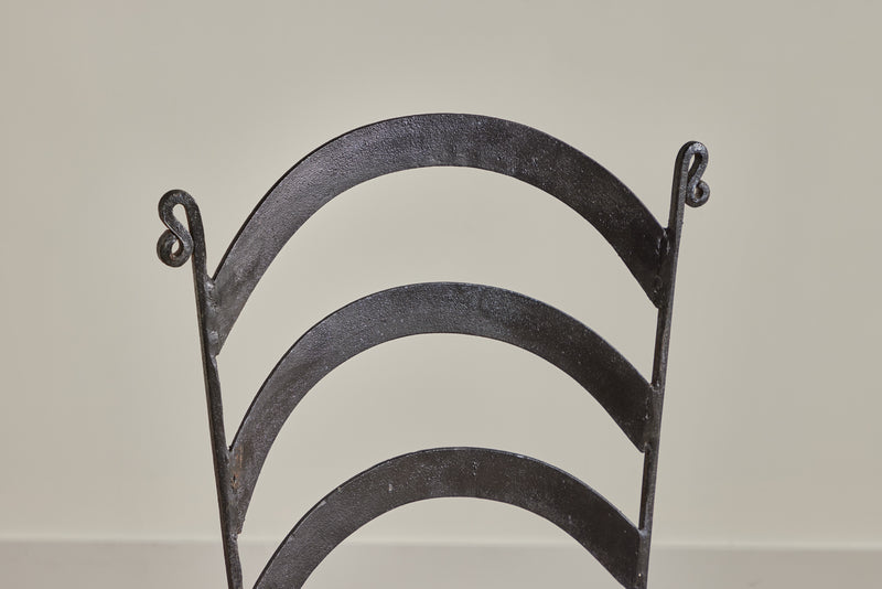 Pair of Iron Outdoor Chairs