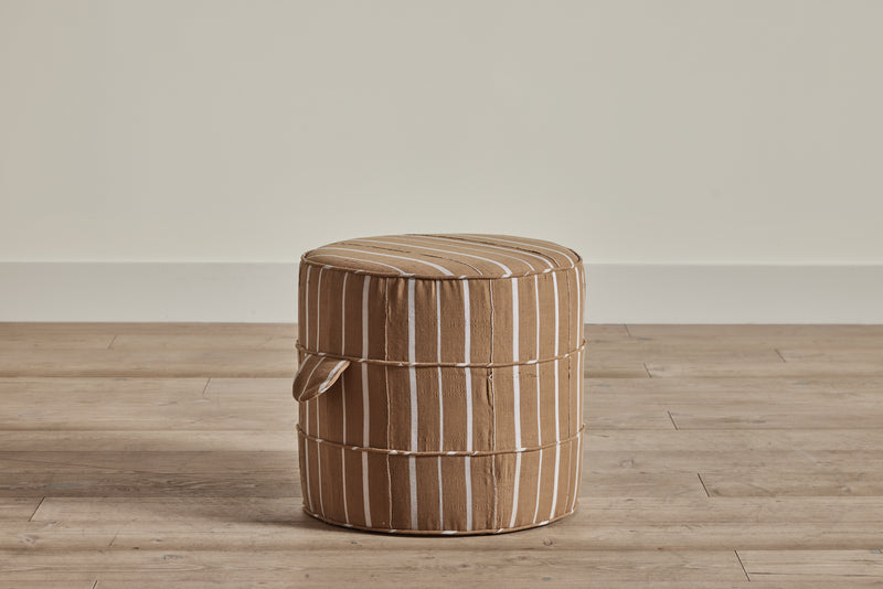 Nickey Kehoe 17" Round Hassock - In Stock
