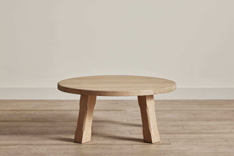 Round Brutalist Coffee Table