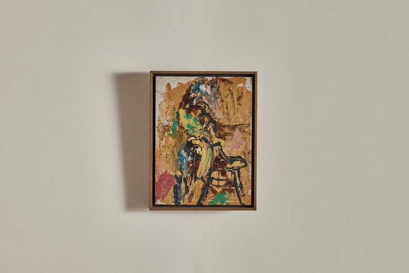 1970s Abstract Oil Painting