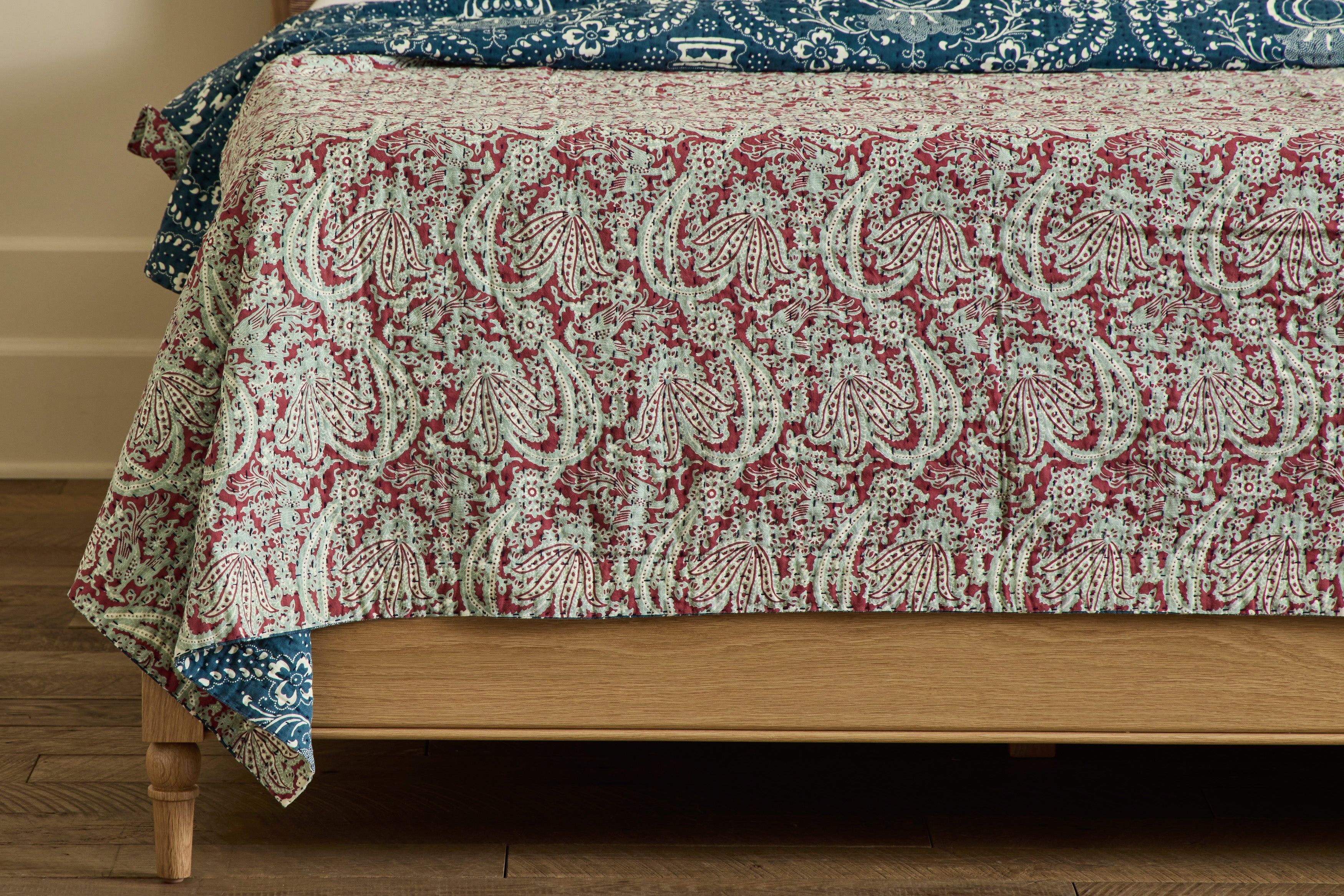 French Indigo Bed Cover