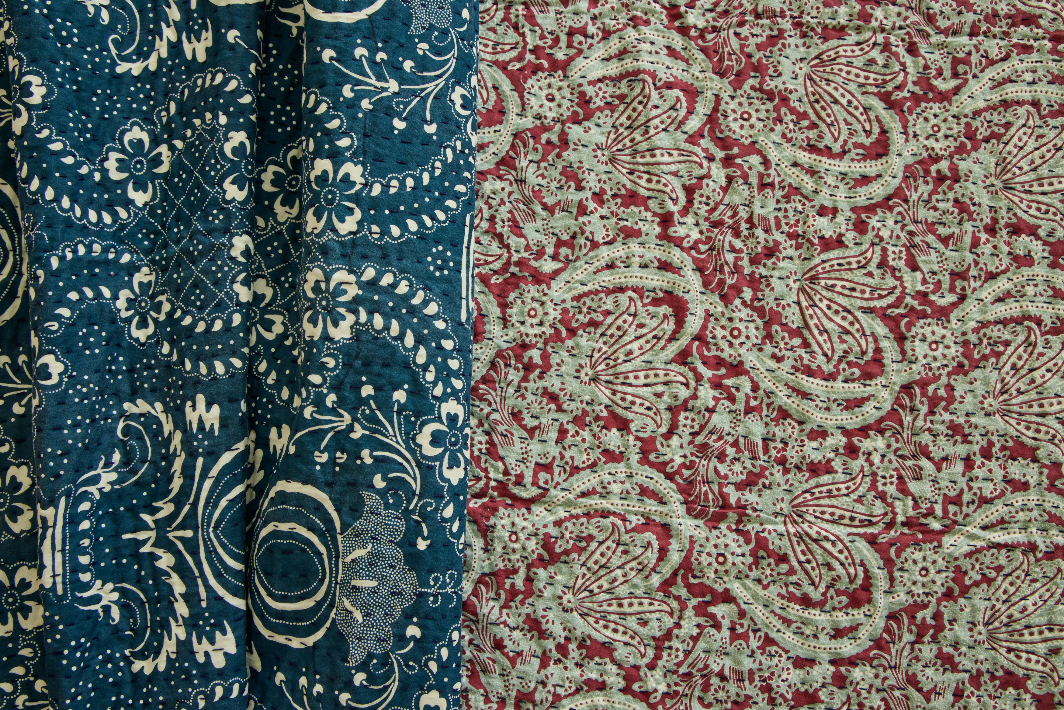 French Indigo Bed Cover