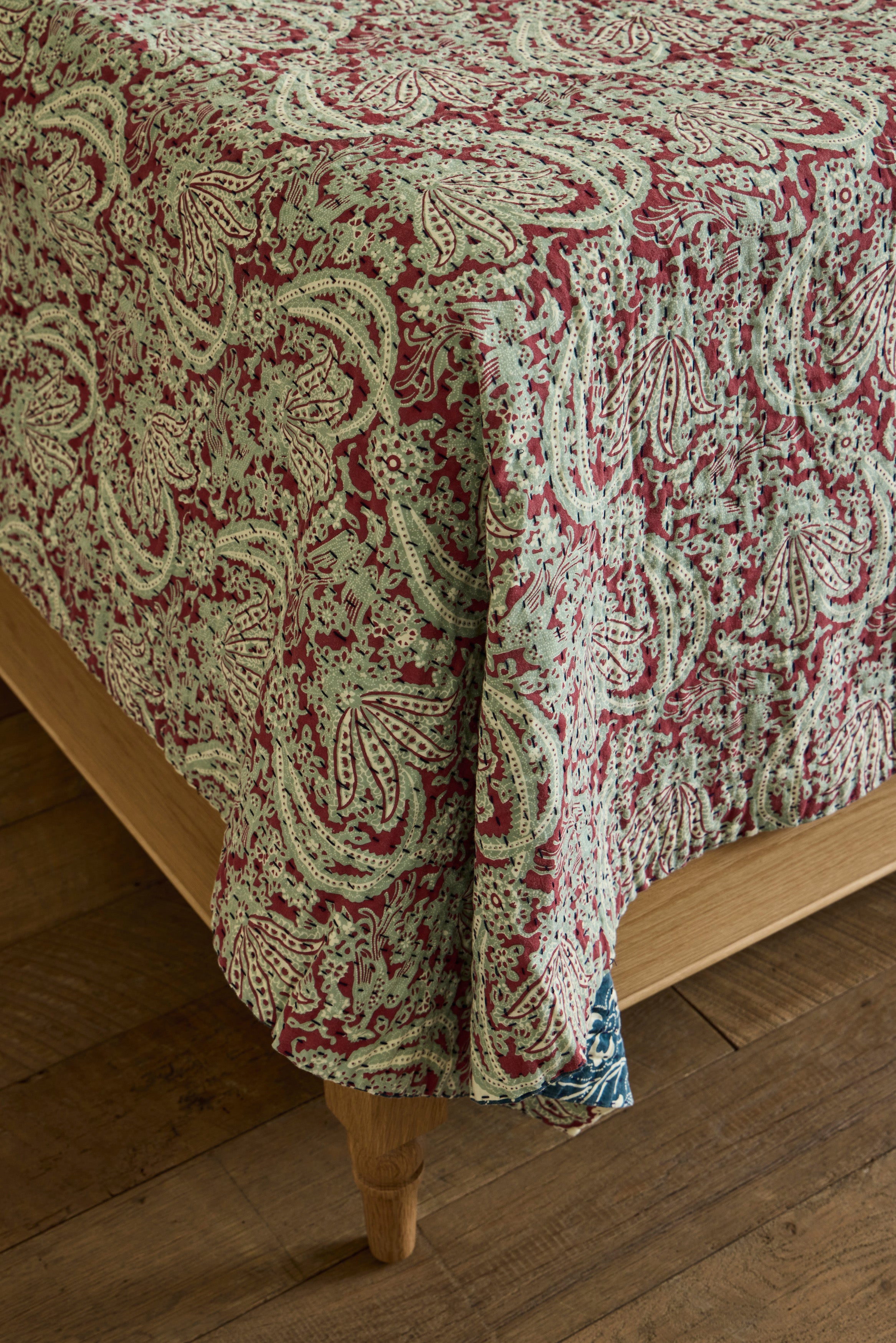 French Indigo Bed Cover