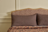 Aubergine Kerchief Shams, Set of 2