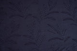 Hazel Ruffled Coverlet in Indigo