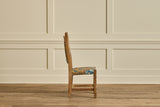 Pair of Carved Oak Side Chairs