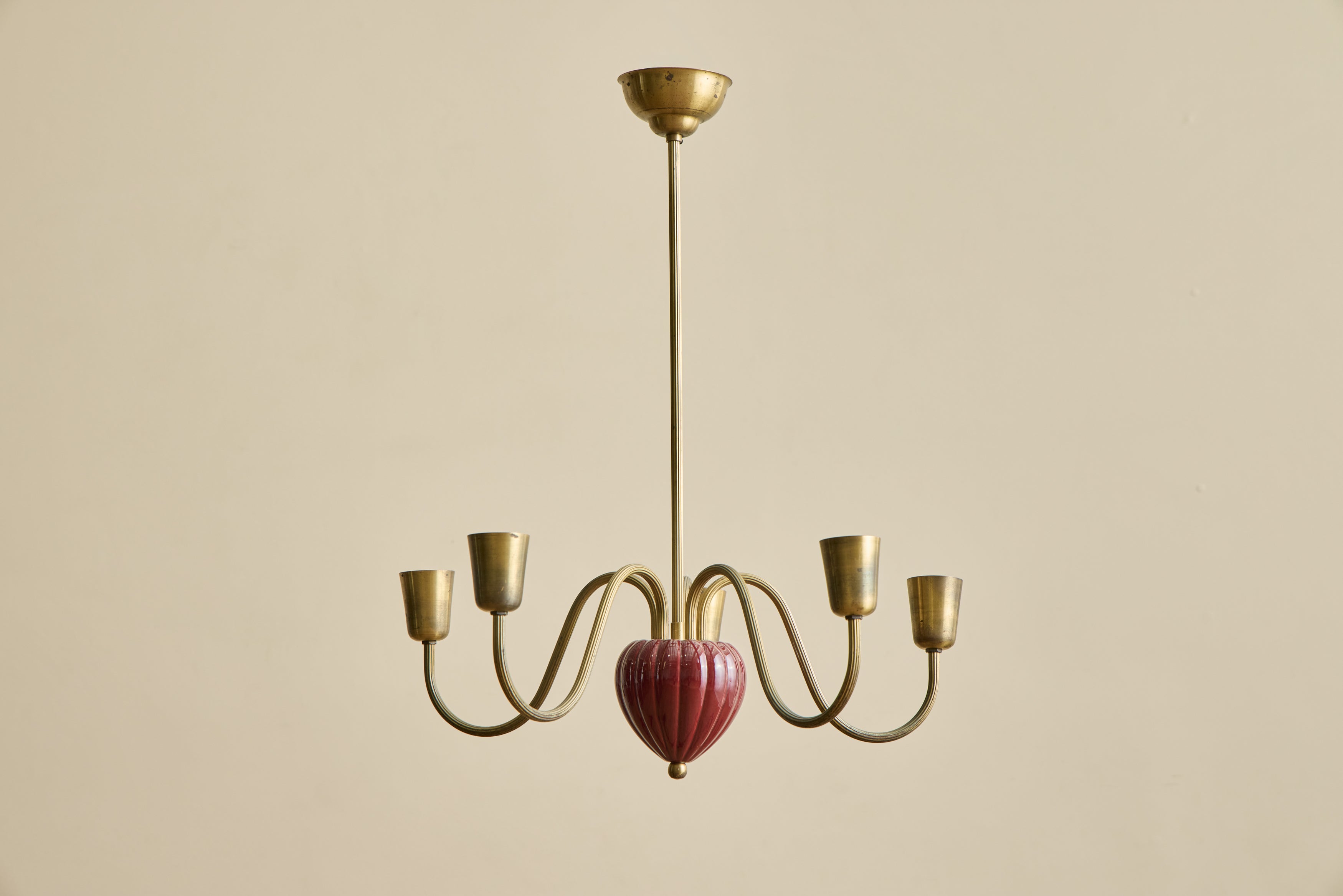 VTG 1950S SWEDISH CHANDELIER