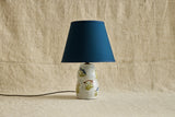 Shown with Blue Linen Lampshade 