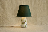 Shown with Green Linen Lampshade 
