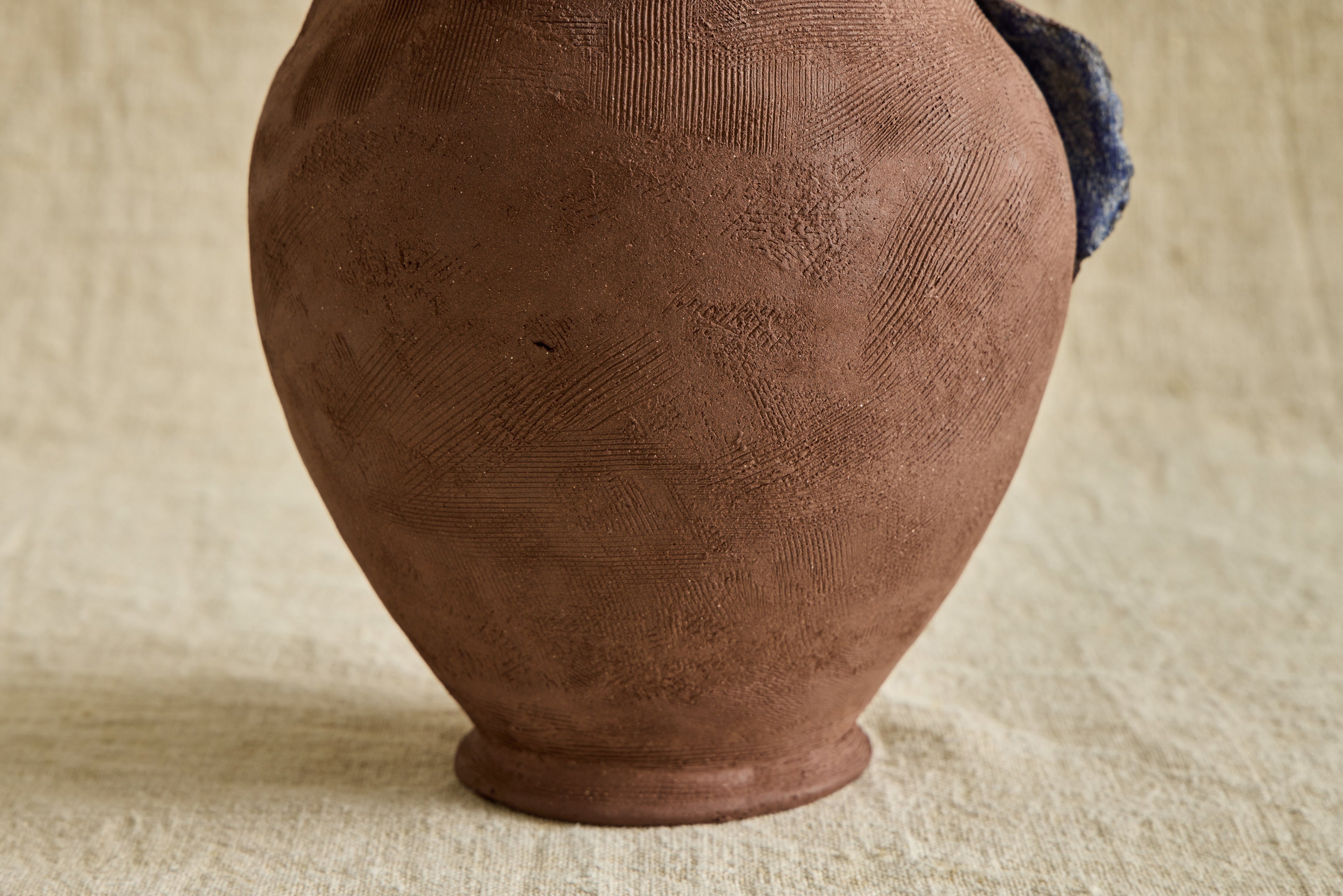 Inverse Amphora No. 2, Umber / Indigo