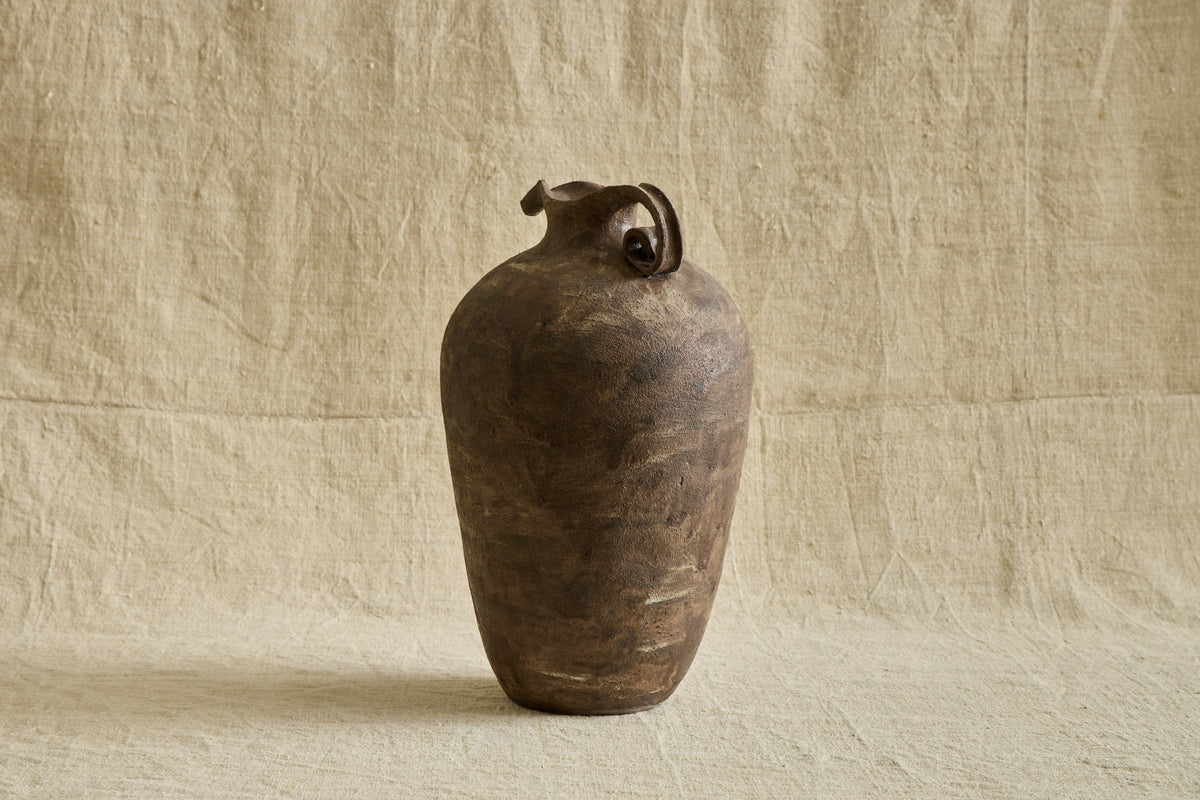 Curled Handle Pitcher