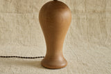 Mid Century Danish Wood Table Lamp