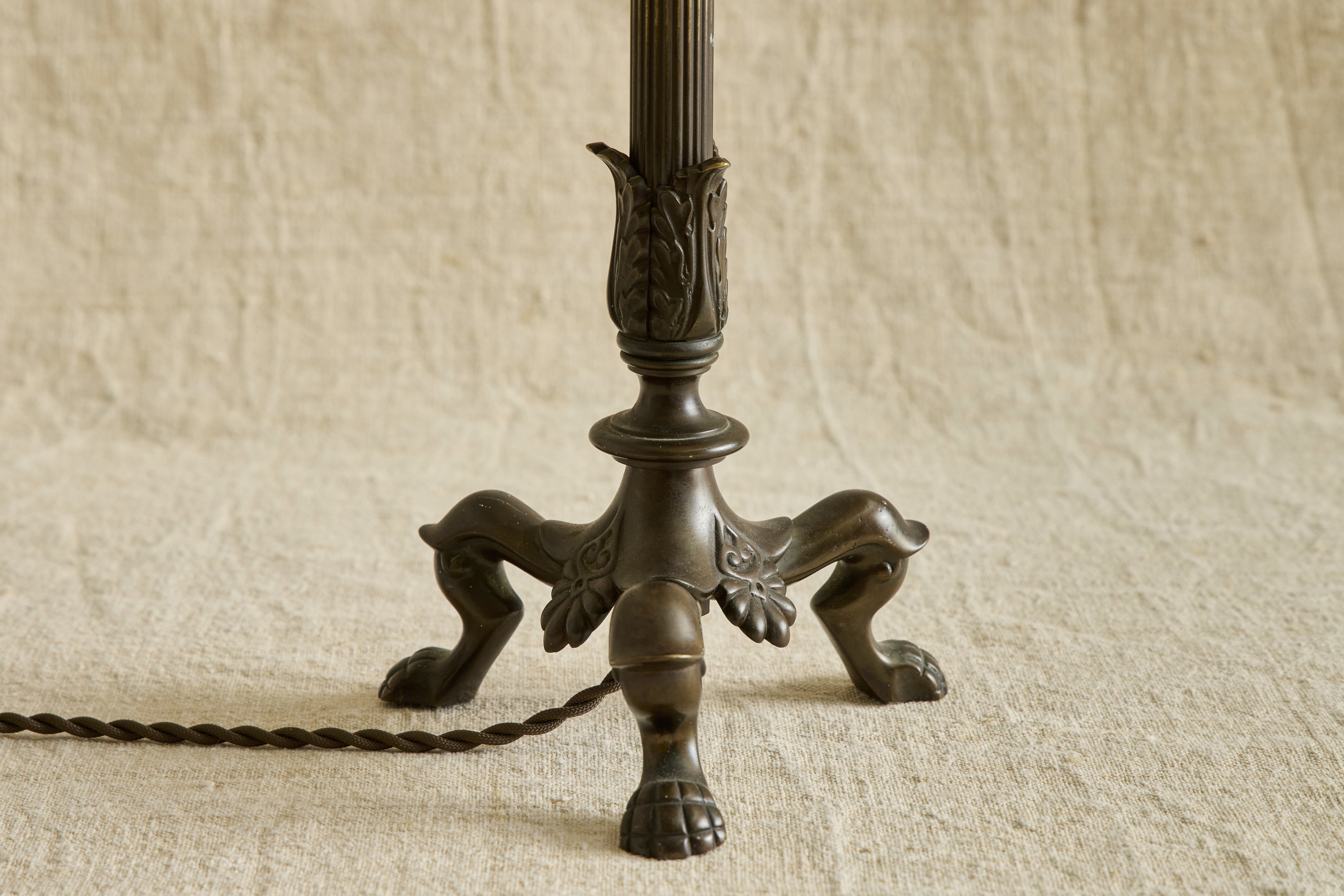Scandinavian Bronze Table Lamp