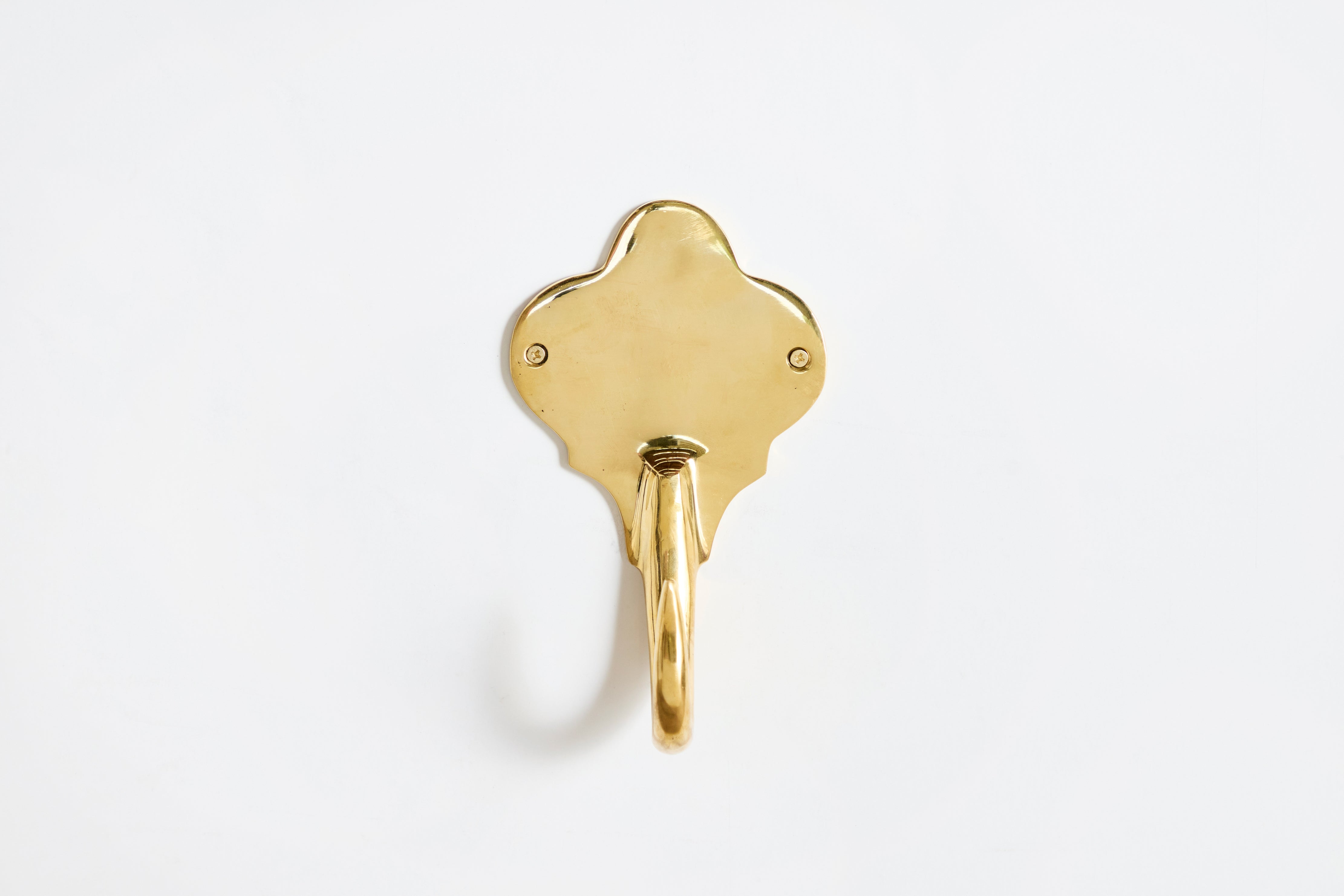 Brass Scalloped Hook