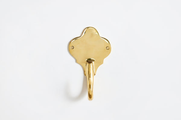 Brass Scalloped Hook