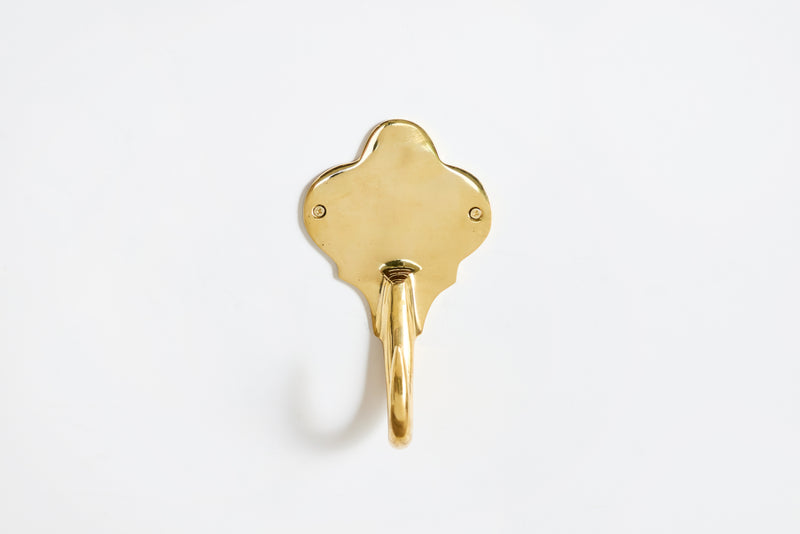 Brass Scalloped Hook