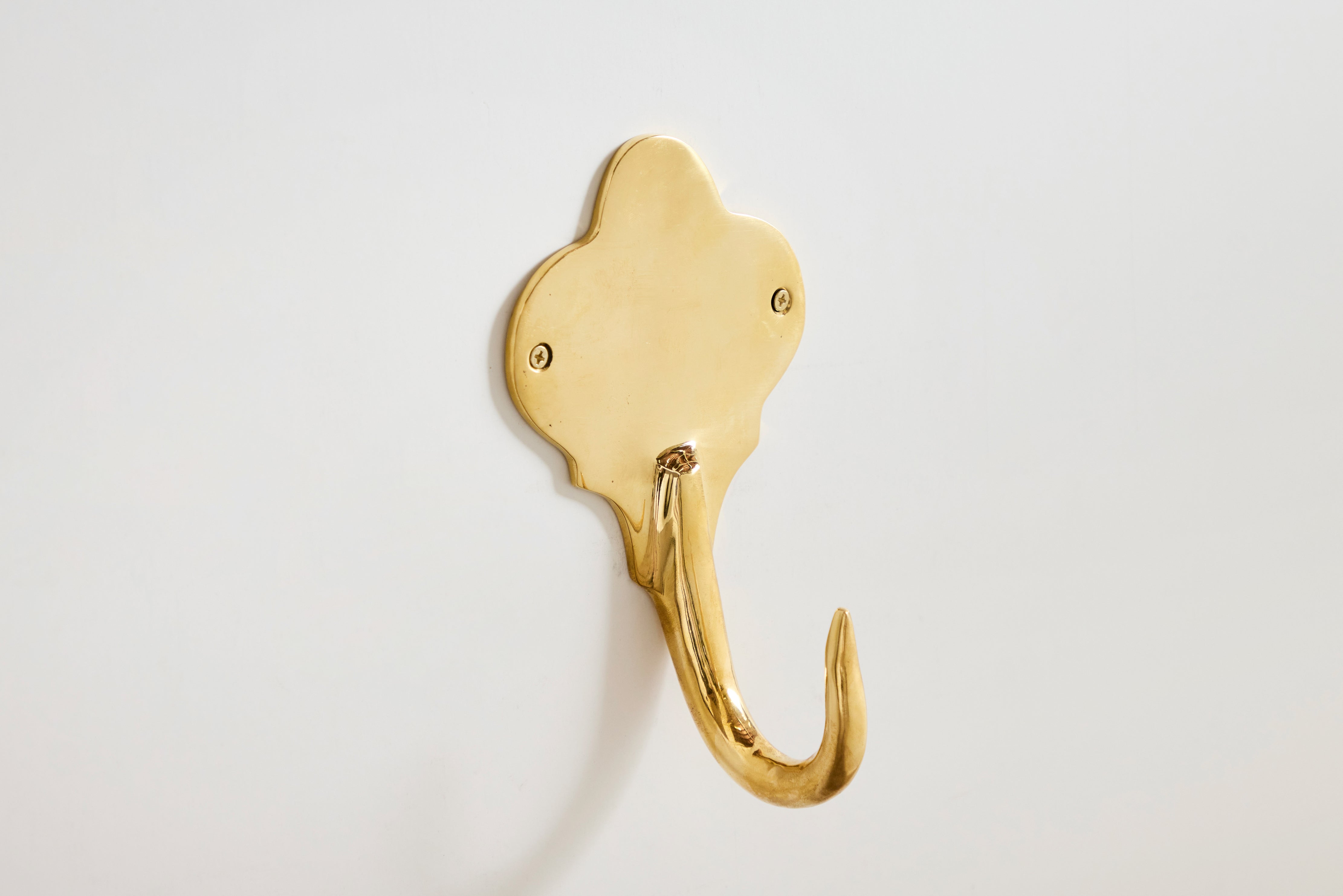 Brass Scalloped Hook