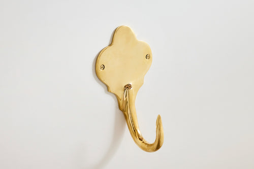 BRASS SCALLOPED HOOK