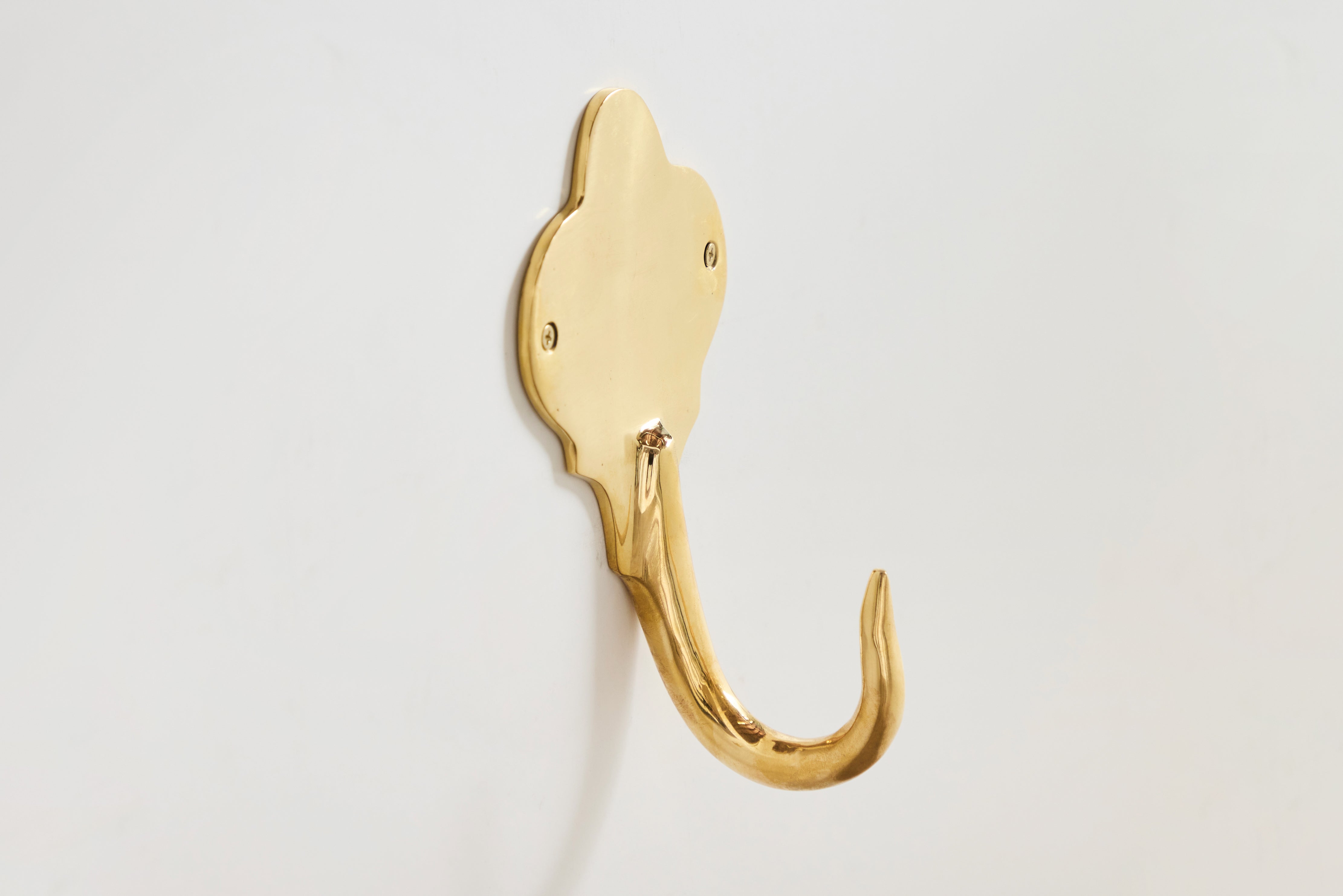 Brass Scalloped Hook