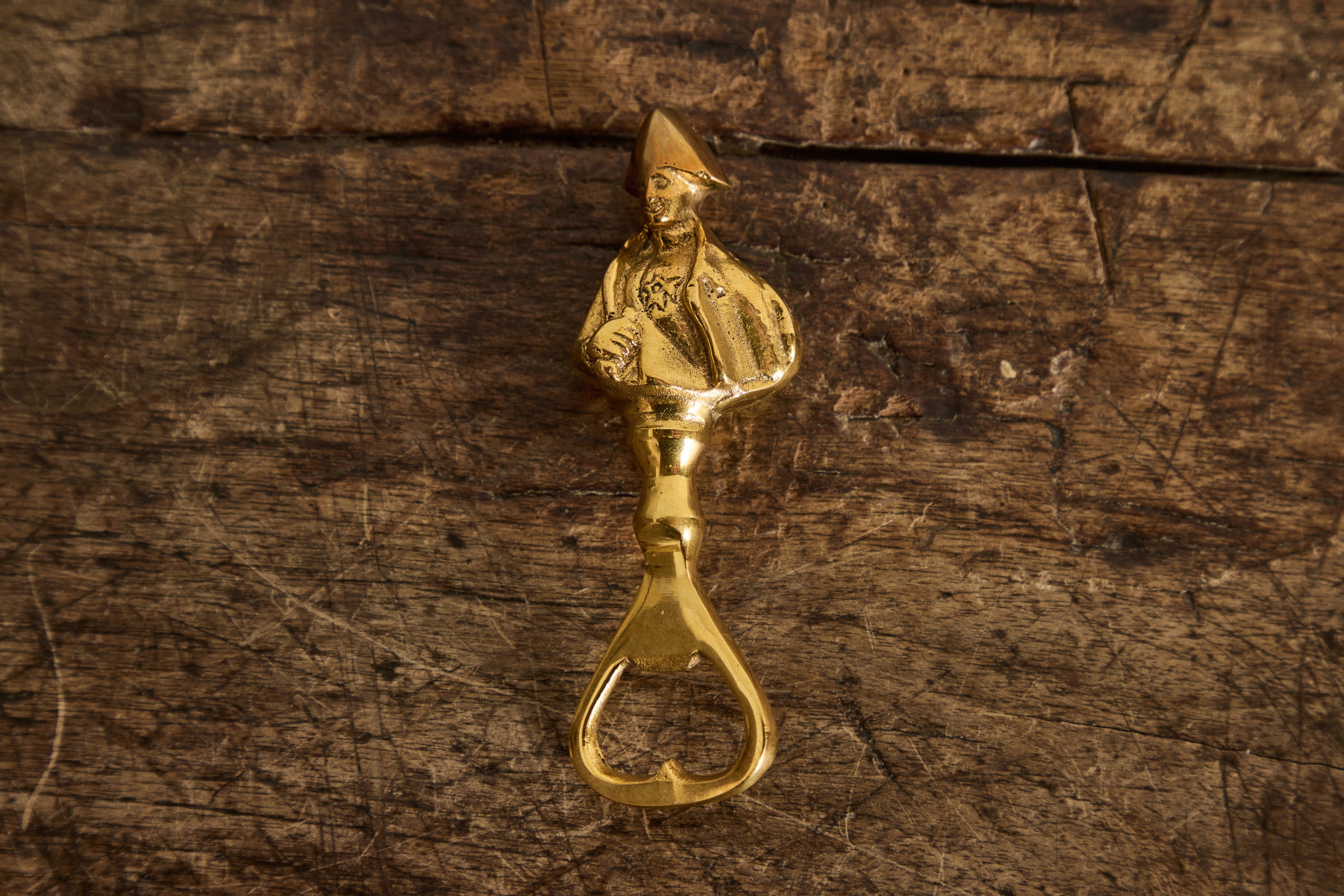 Nickey Kehoe Brass Captain Bottle Opener