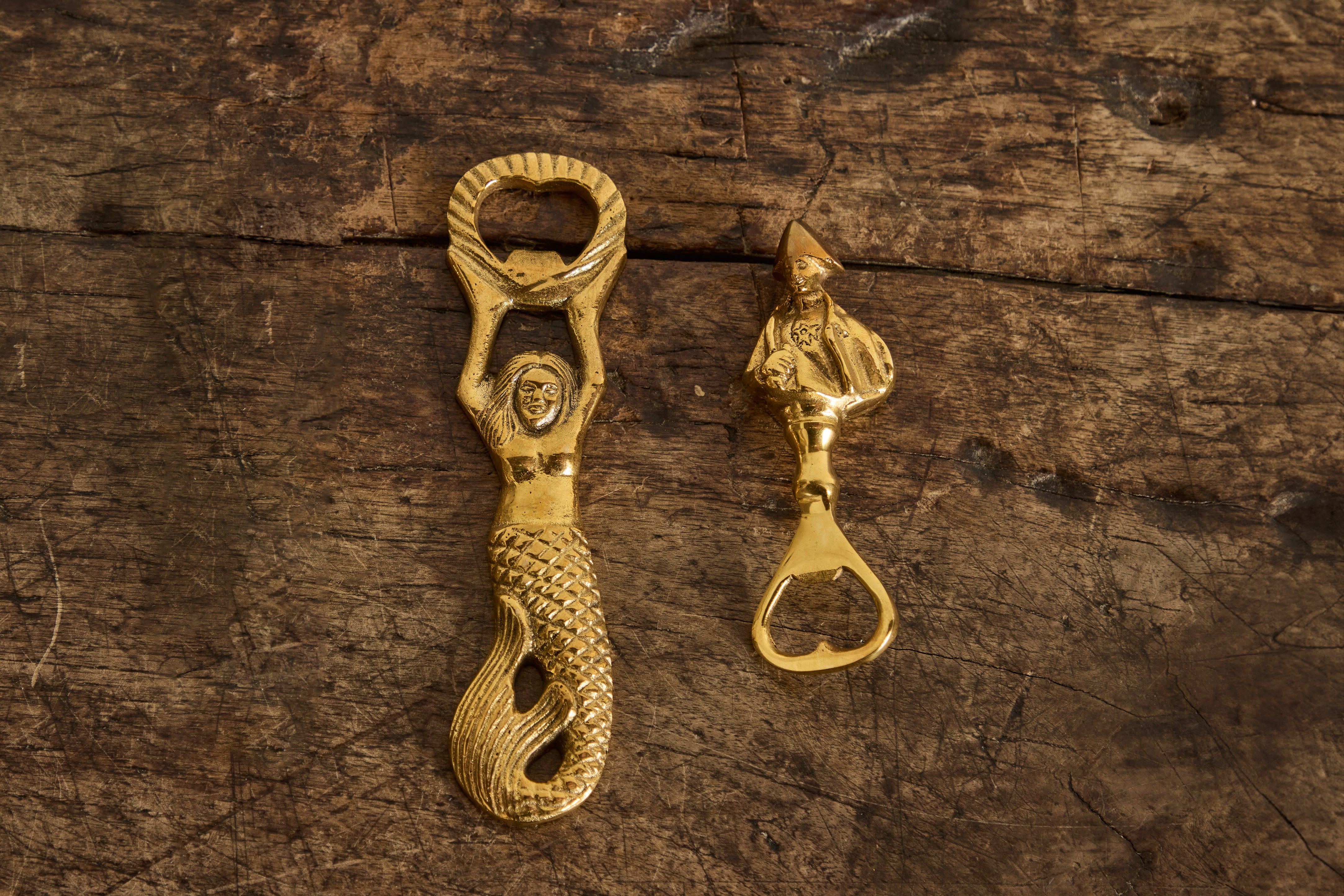 Brass Siren Bottle Opener