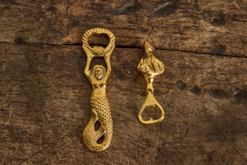 Brass Siren Bottle Opener