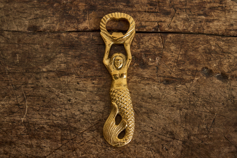 Brass Siren Bottle Opener