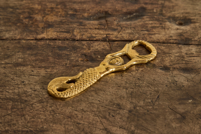 Brass Siren Bottle Opener