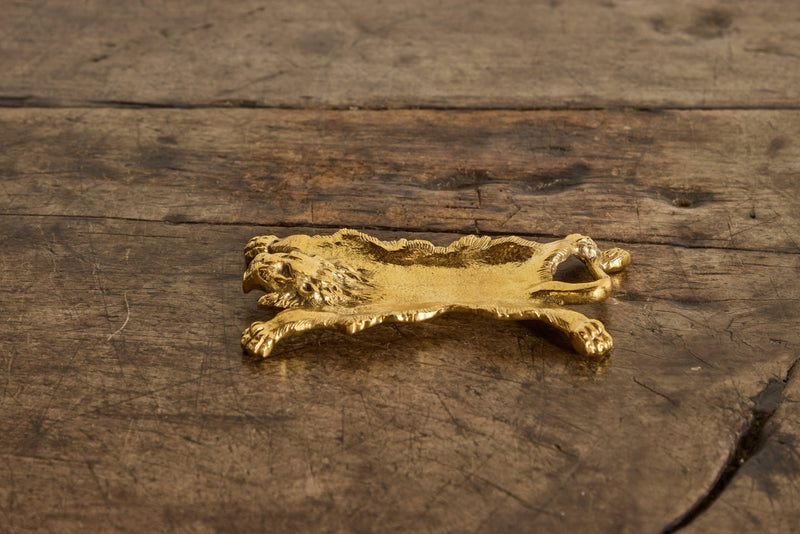 Brass Leo Tray