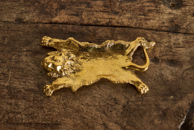 Brass Leo Tray