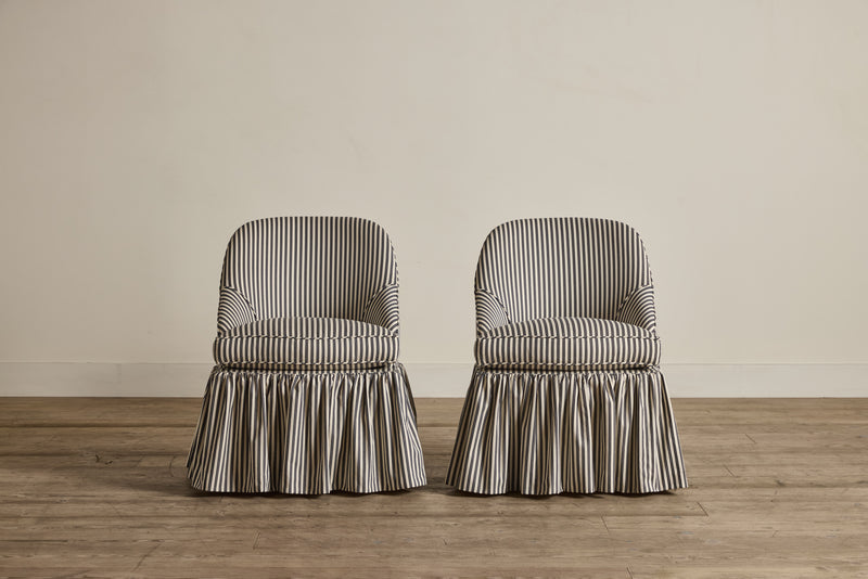 Nickey Kehoe Skirted Cove Chair - In Stock (LA)