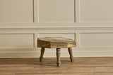 Butcher Block Side Table