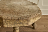 Butcher Block Side Table