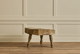 Butcher Block Side Table