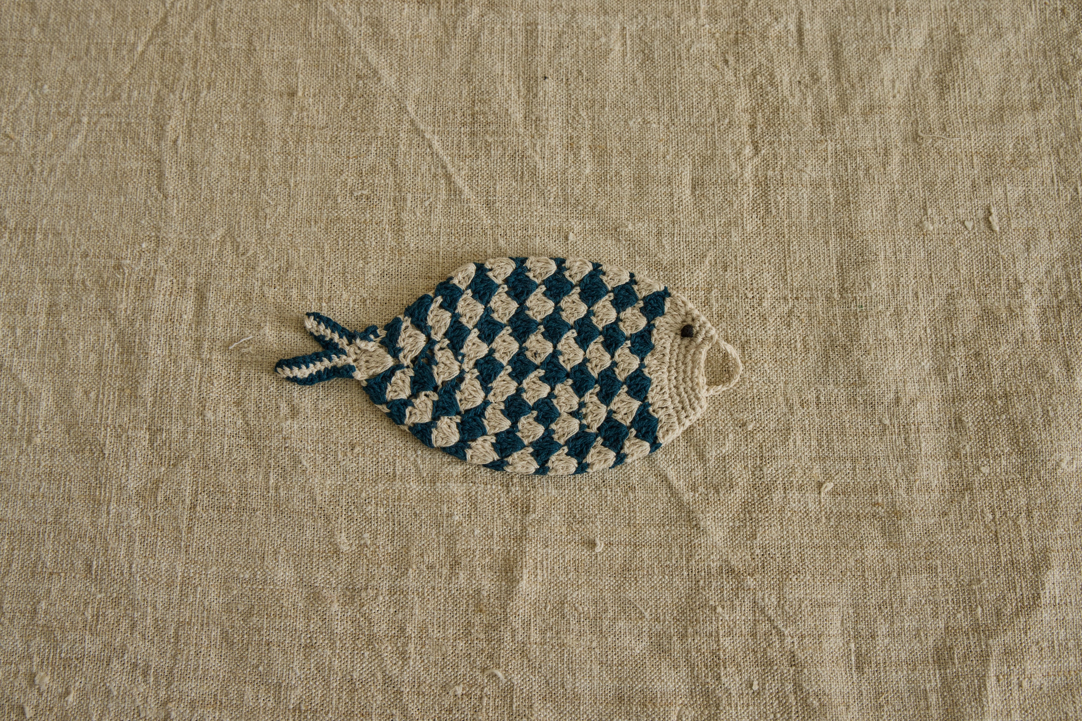 Tawashi Little Fish Dishcloths, Set of 2