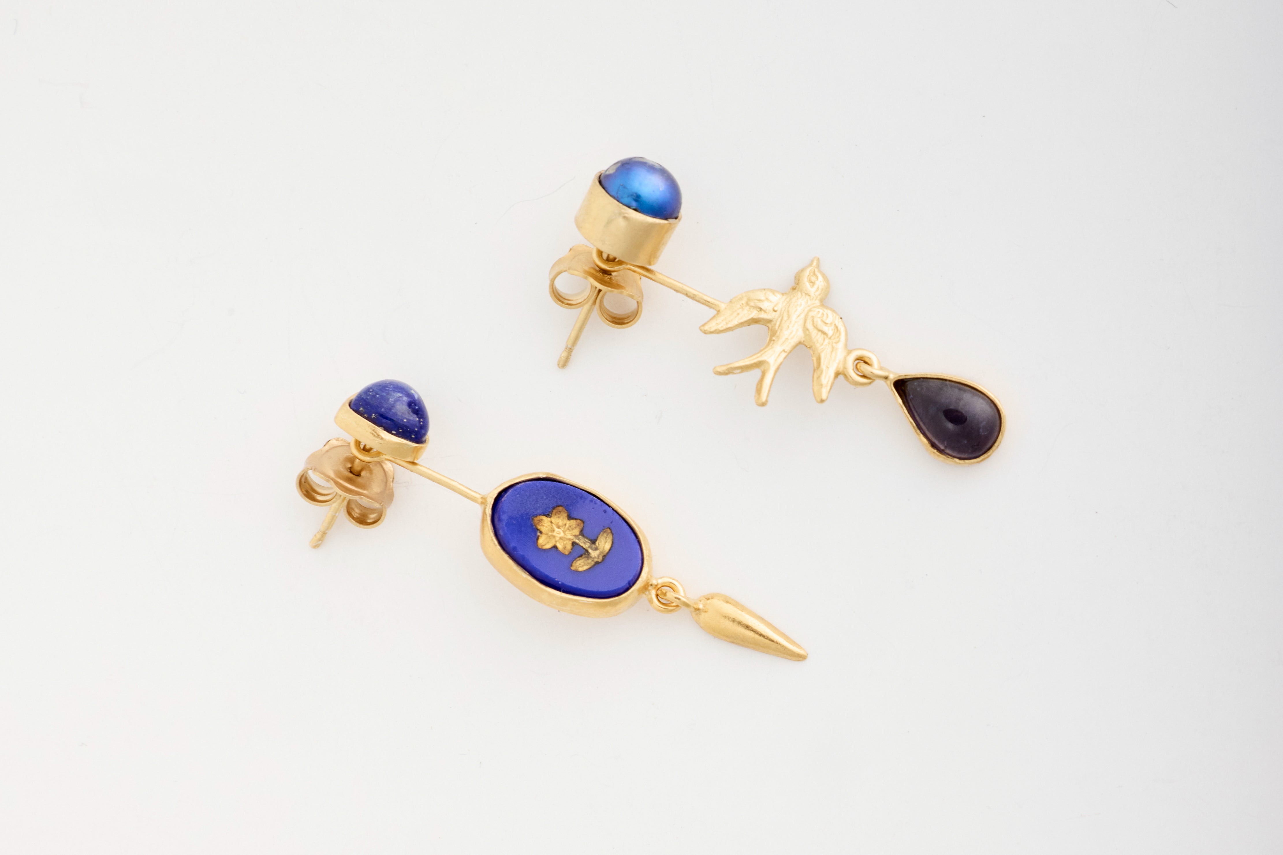 Grainne Morton, Double Detach Drops Earrings