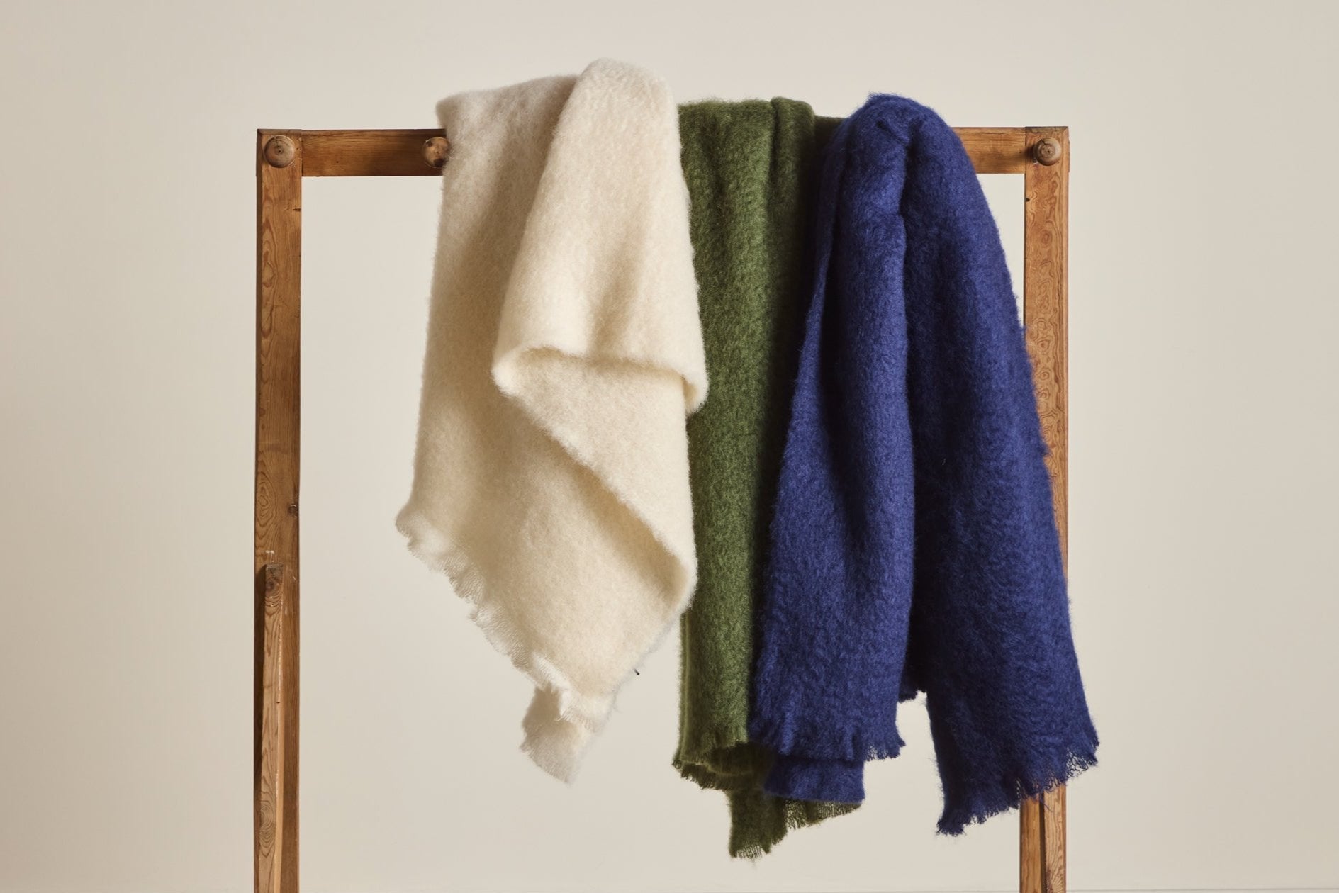 Mohair Throw (Multiple Colors)