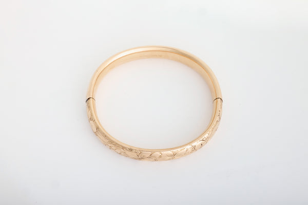 Suzanne Donegan, Etched Floral Bracelet