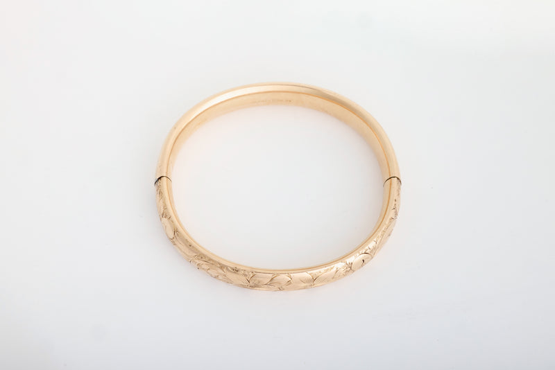 Suzanne Donegan, Etched Floral Bracelet