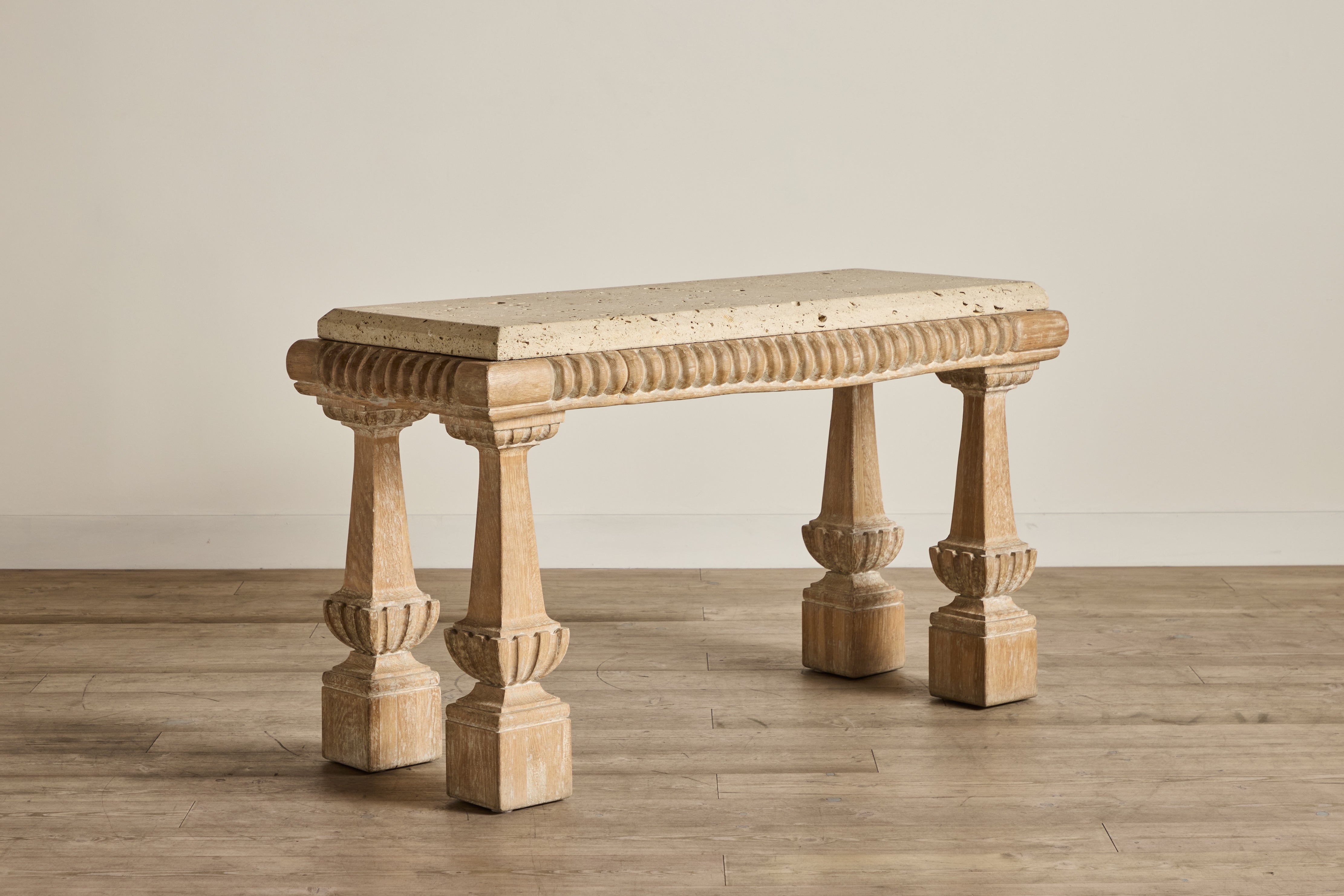 Stone Top Console Table (LA)