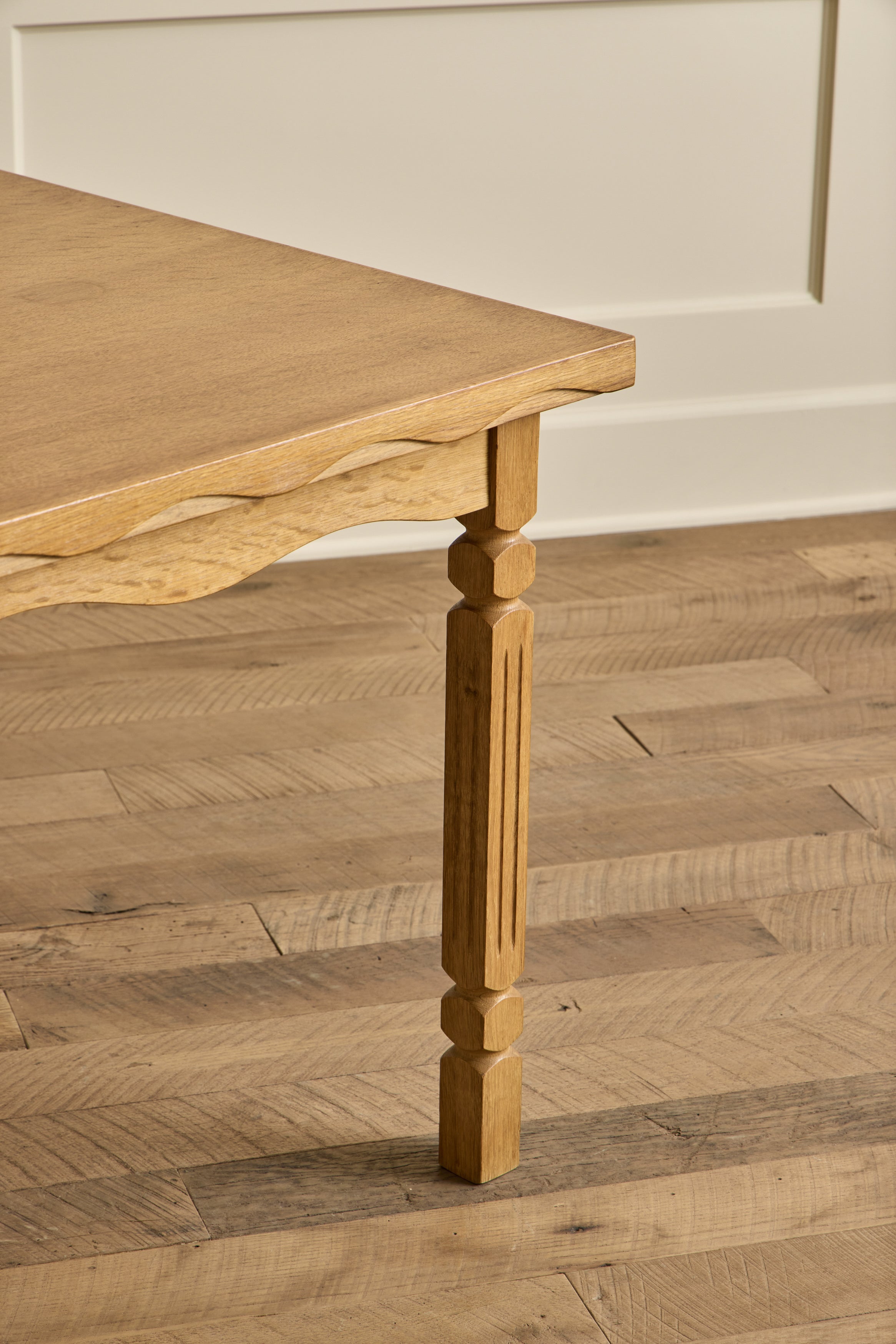 Danish Oak Dining Table