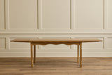 Danish Oak Dining Table