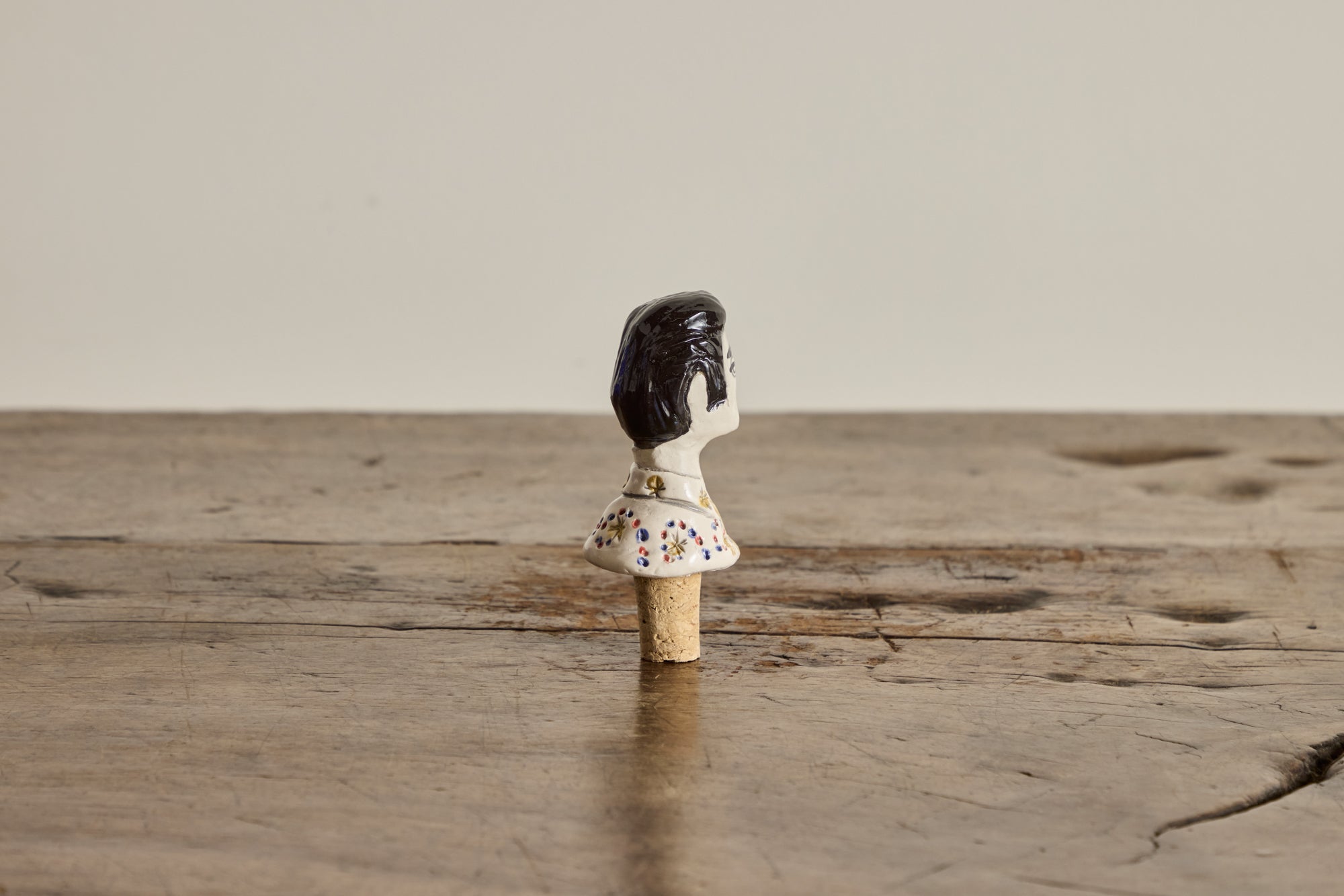 Elvis Ceramic Wine Stopper