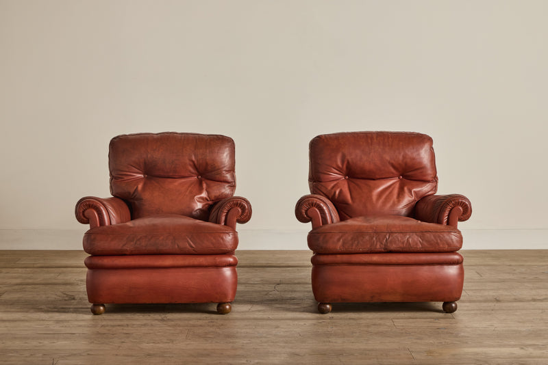 Poltrona Frau Leather Armchairs