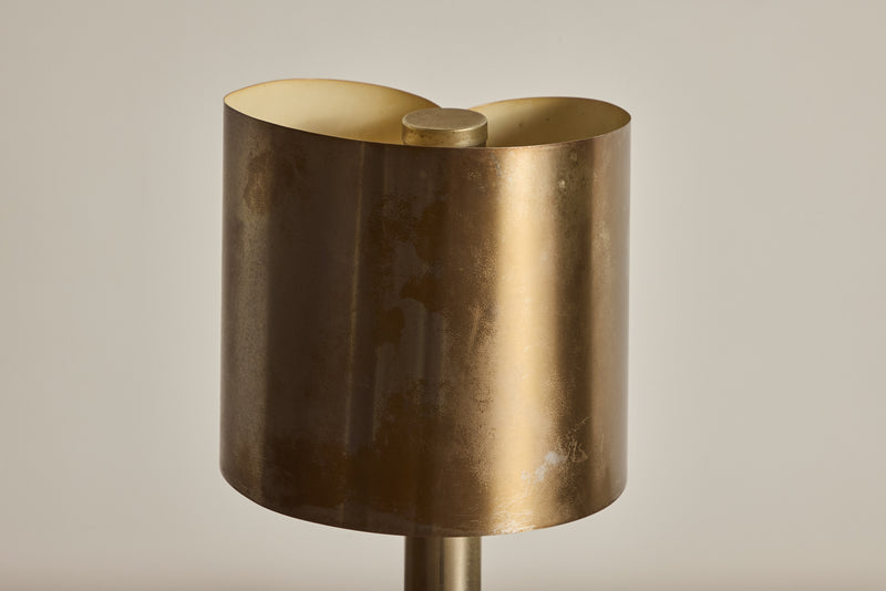 Mid Century Brass Table Lamp