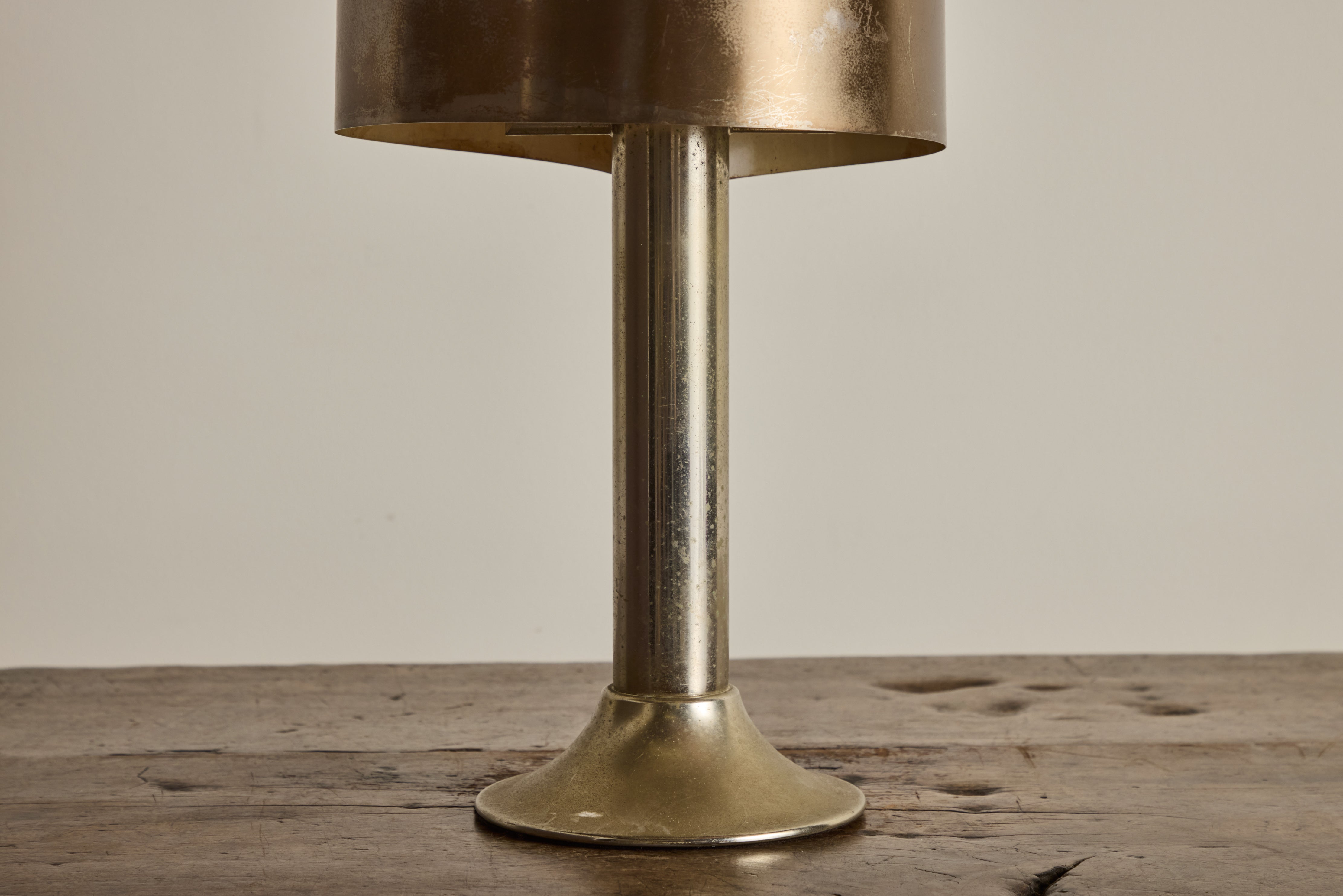 Mid Century Brass Table Lamp